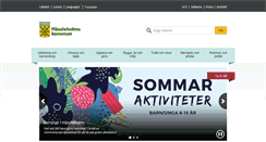 Desktop Screenshot of hassleholm.se